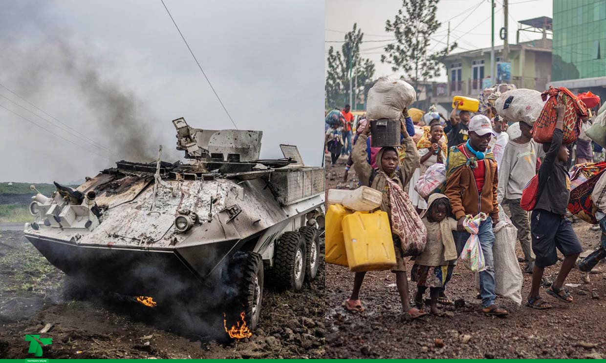 ‘Declaration of War’: M23 Rebels Seize Key City of Goma in DR Congo